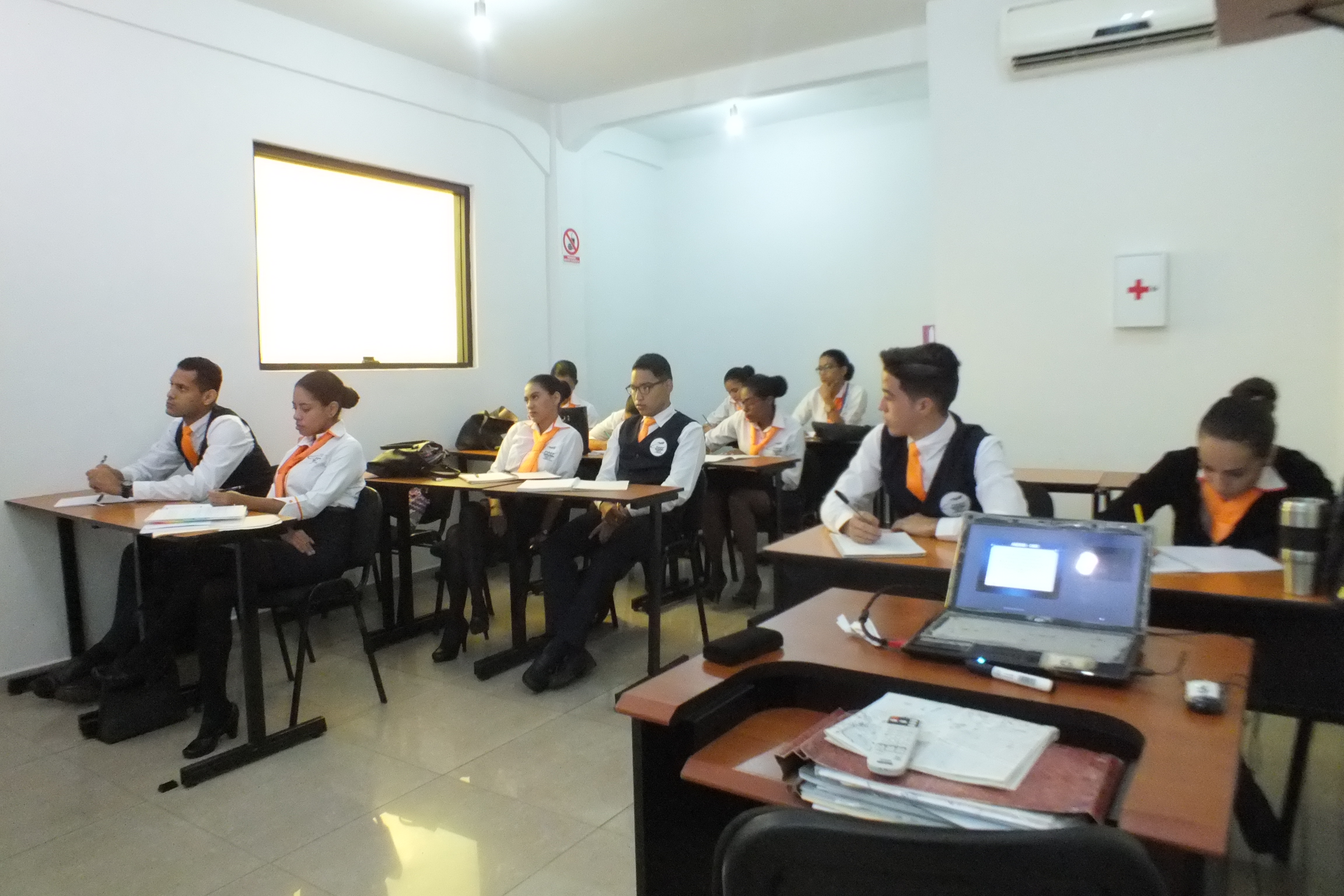 Alumnos aerotraining