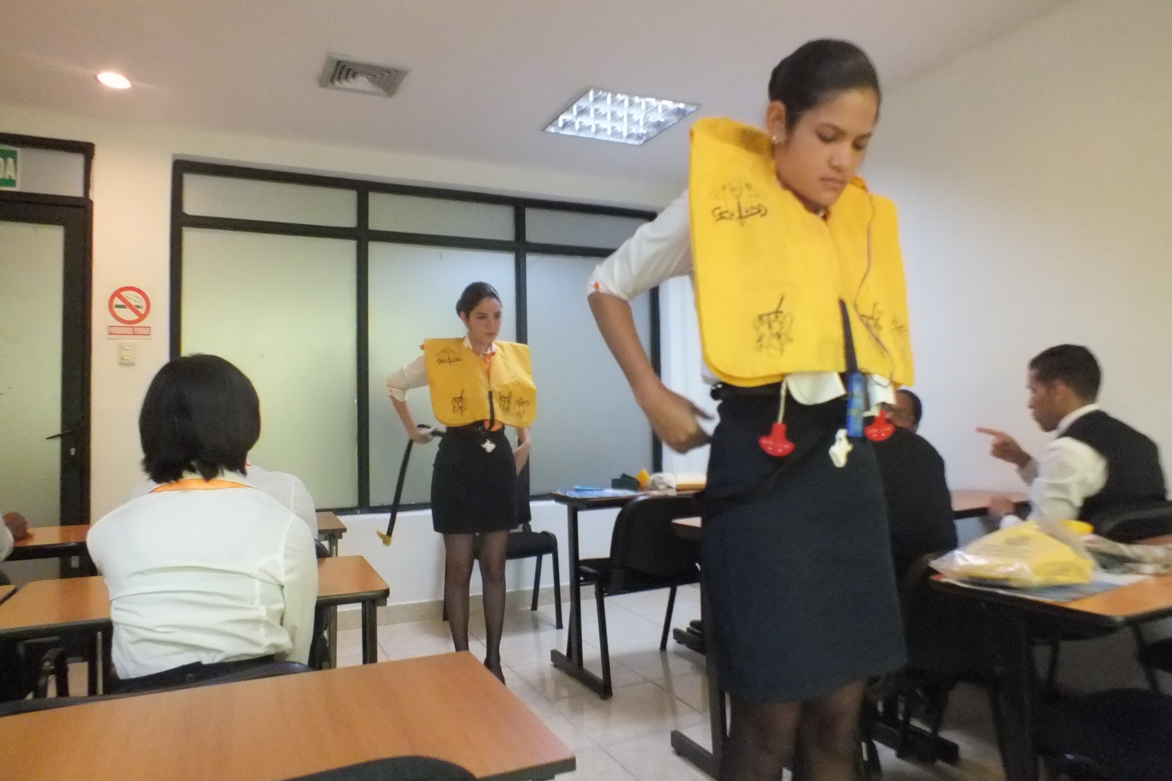 Procedimientos de emergencia Curso tripulante de cabina Fiaep-min
